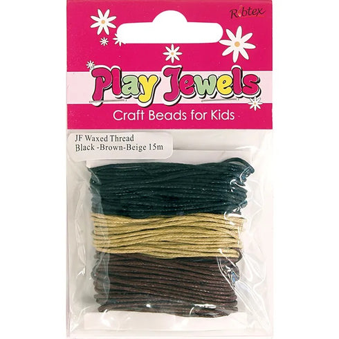 Single Pack Waxed Thread (available in 2 colours)
